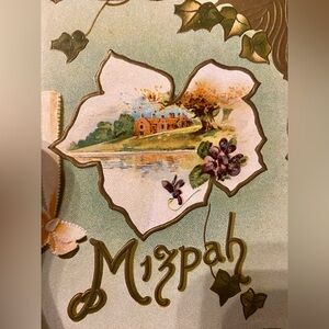 Raphael Tuck & Sons Mizpah 1904 Victorian Card Book Queen Alexandra Of Wales